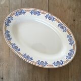 Oval dish chantilly model
