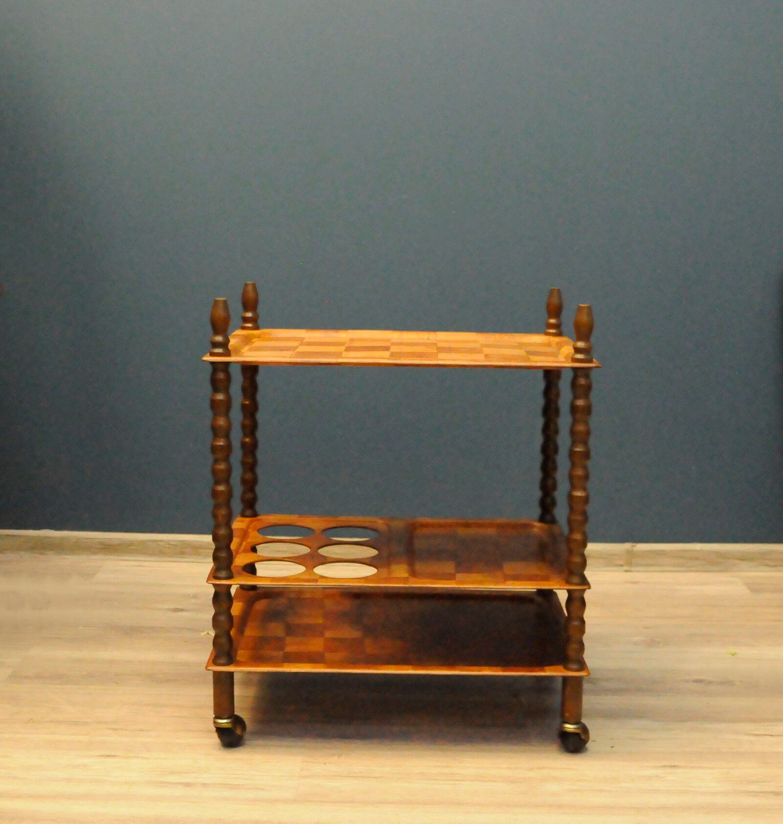 Scandinavian teak serving table