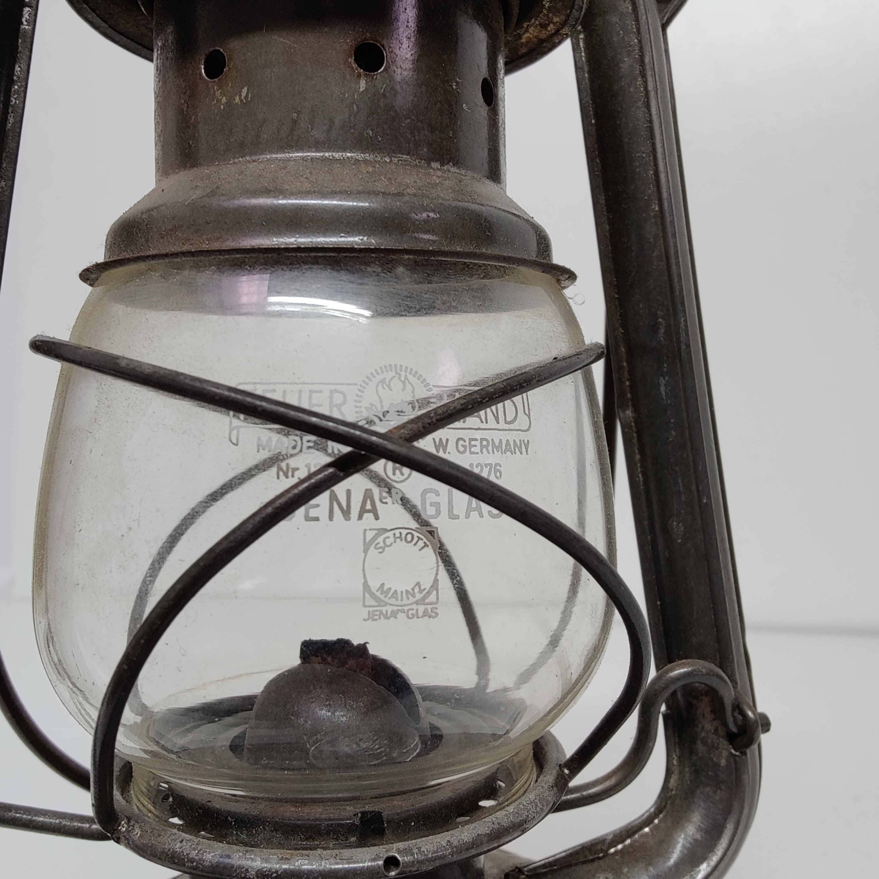 Lantern kerosene storm lamp Feuerhand superflam Germany