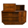 Rurka Glass Cabinet in Burl Walnut, Art Deco – 1940