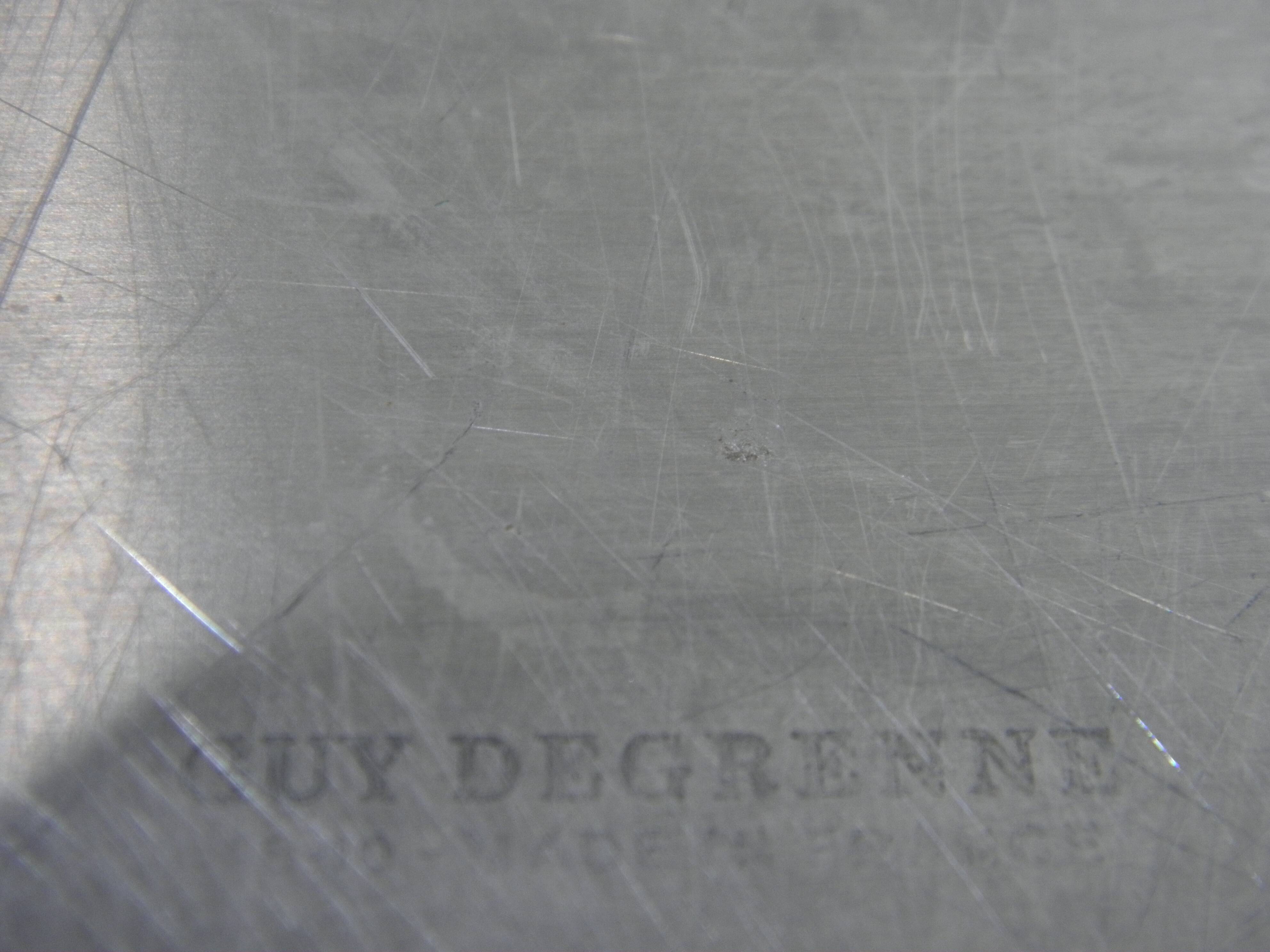 PLATEAU de SERVICE GUY DEGRENNE - 1980