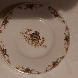 3 old Onnaing earthenware plates