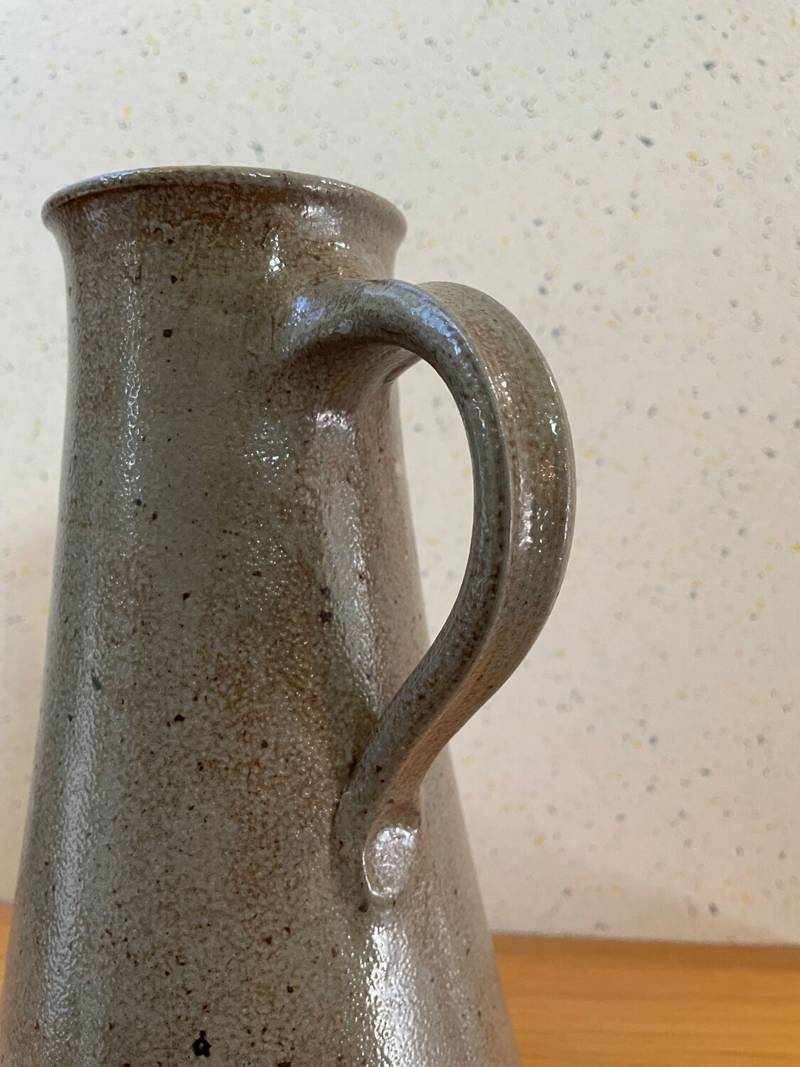 Jug, stoneware carafe, 1950s-60s