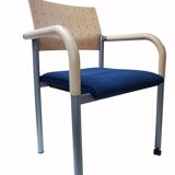 Dining conference chairs by Wiesner Hager and designed by Arge2, 1980s