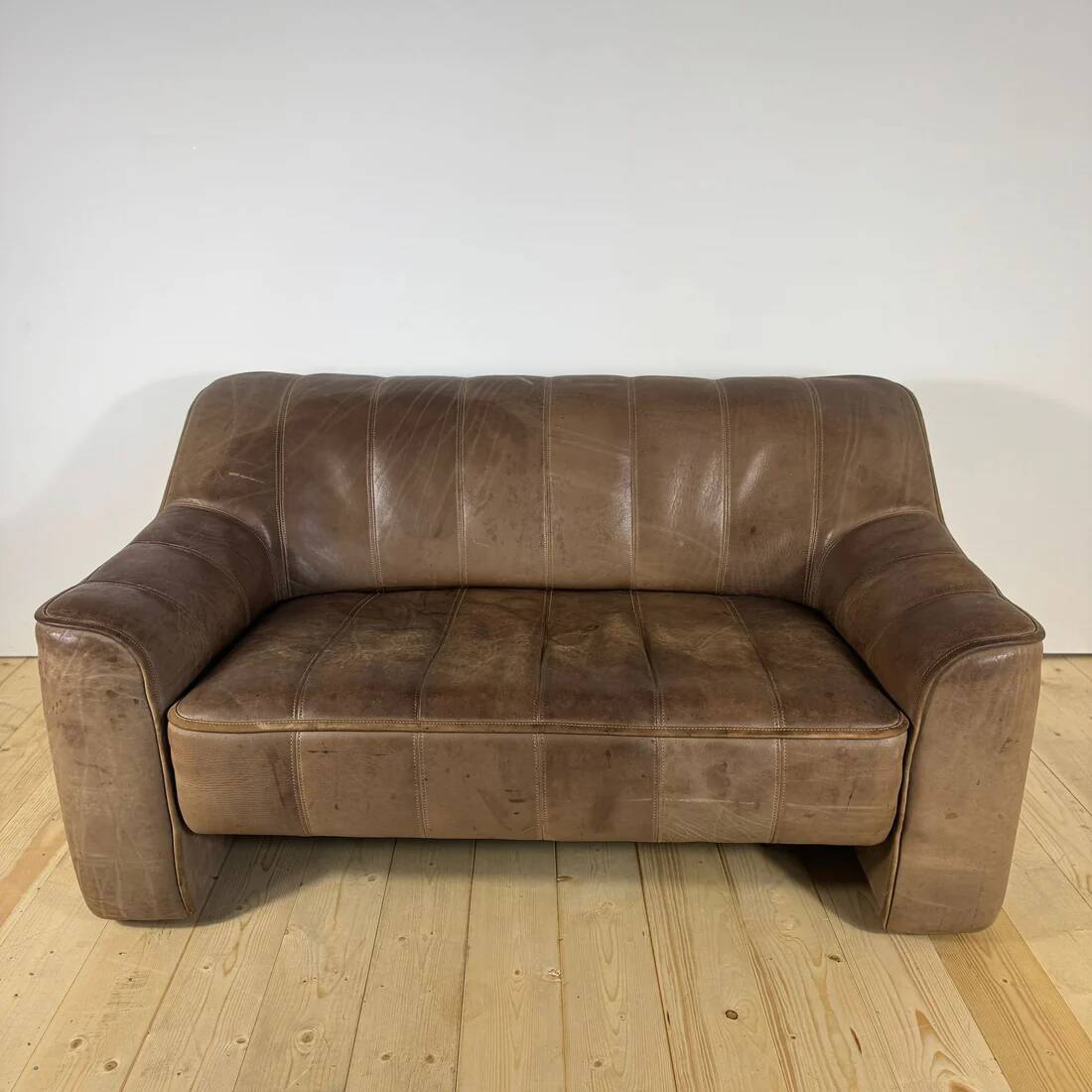 Canapé De Sede DS-44 en cuir de buffle marron – Suisse années 70