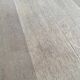 Renovated round Art Deco dining table in solid oak, 1950, 230cm extendable.