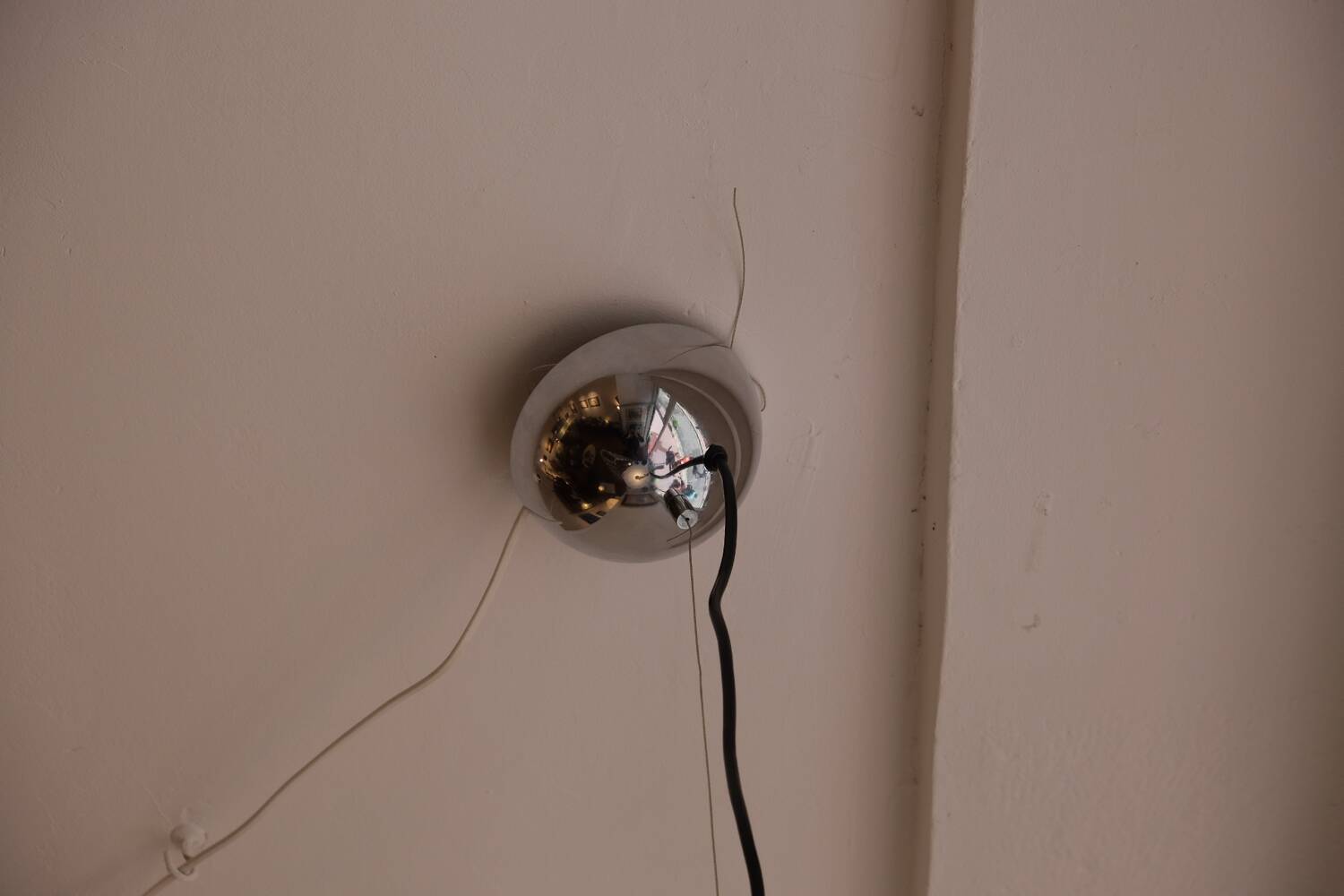 Suspension en chrome et perspex éditeur 9t, Italie 1970