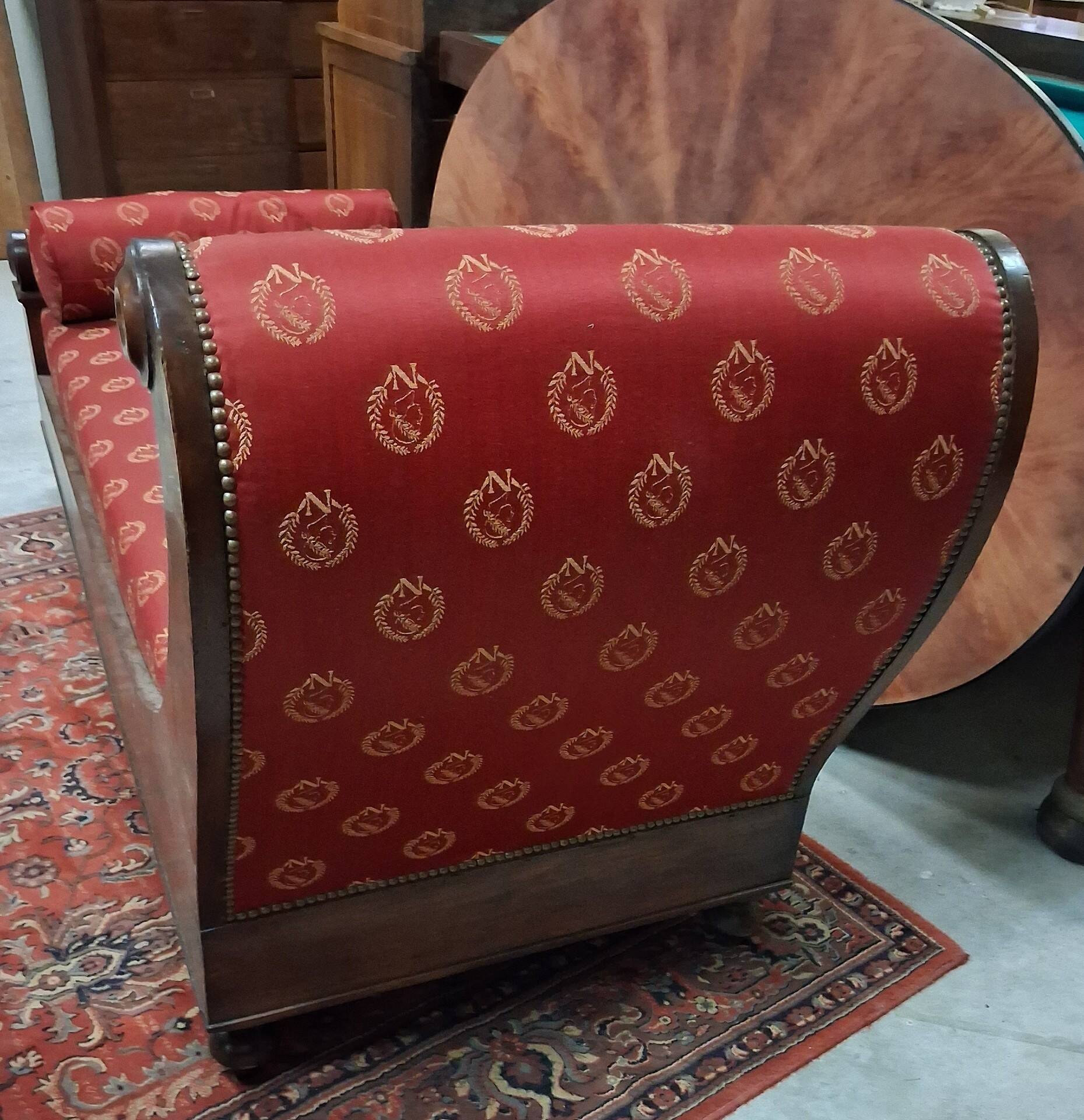 Méridienne ou Récamier époque Empire -
