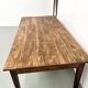 Table de ferme en pin, années 50