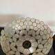 Tiffany style mother-of-pearl pendant light
