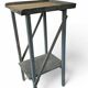 Console pliante vintage industriel