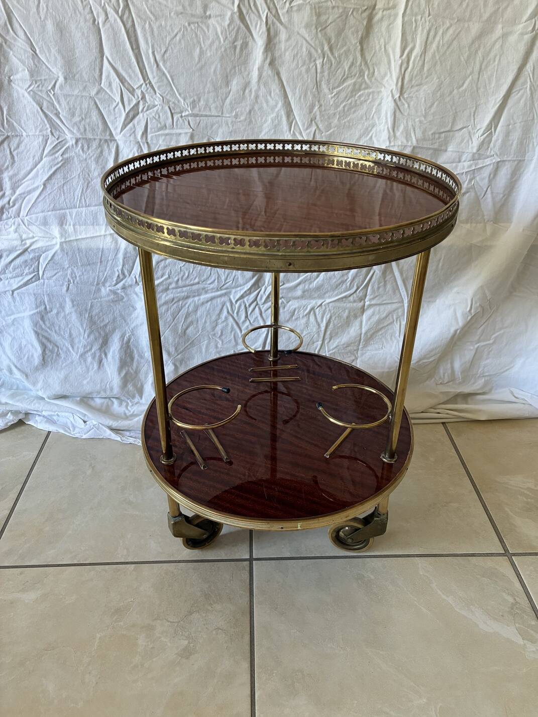Bar, vintage dessert trolley