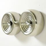 Set of two Padina Wall Lamps by Castiglioni for Flos, Italy, Circa 1970