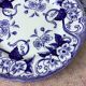 Creil & Montereau plates model Flora XIXth - Terre de fer
