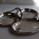 Serving dish in silver metal from the brand Gallia/Christofle