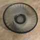 Art Deco cup / dish in smoked glass