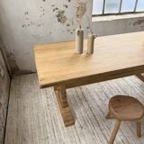 2m beech monastery table