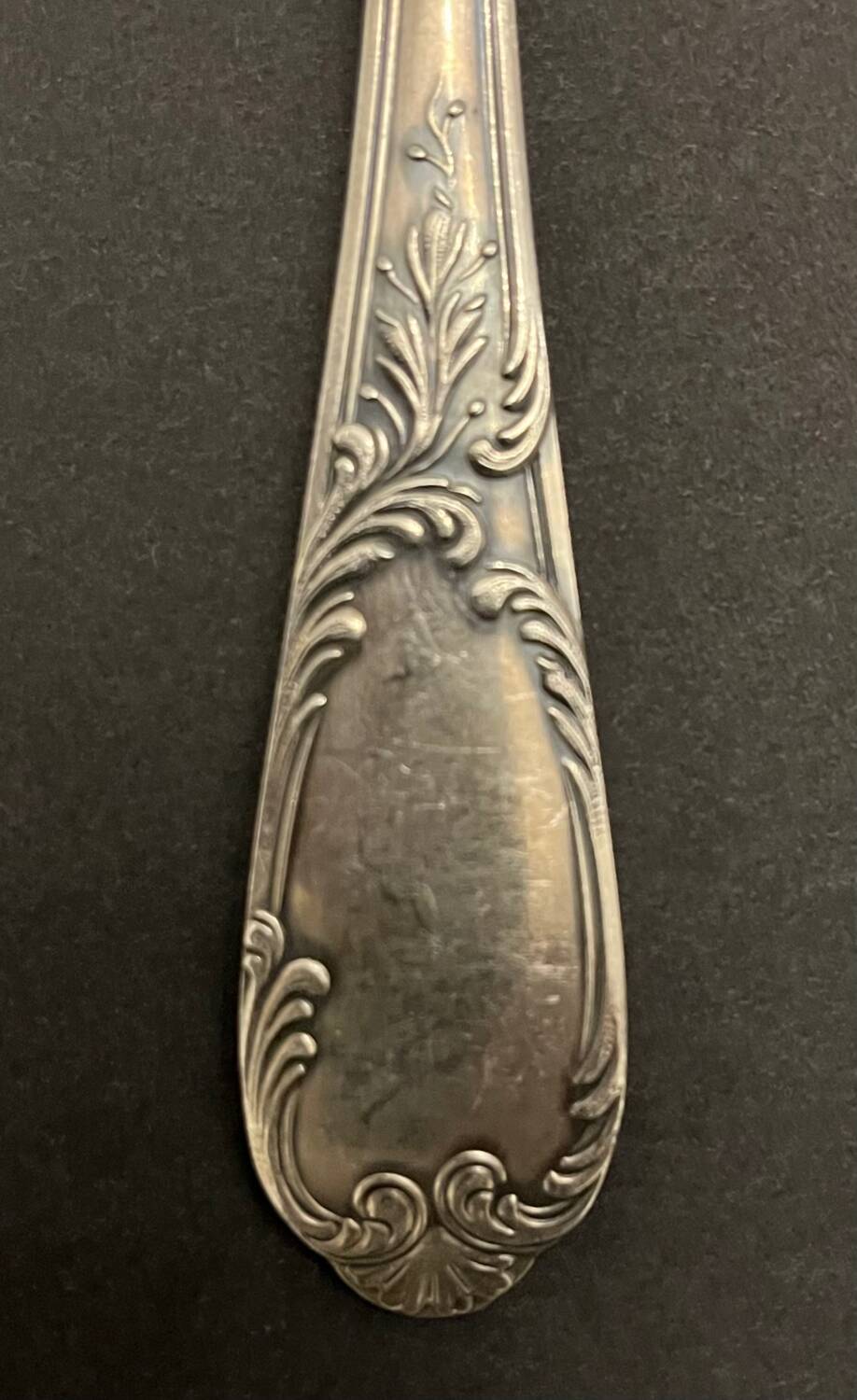 12 silver-plated metal cutlery sets Rocaille