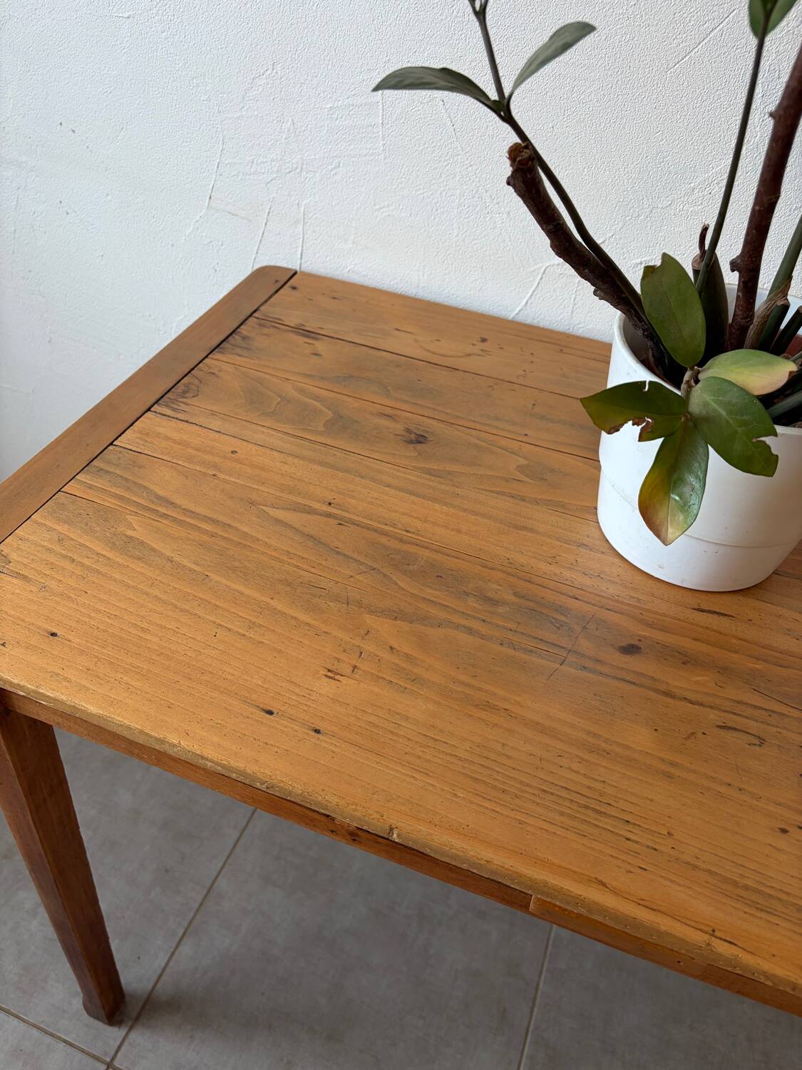 Charming vintage oak table/desk