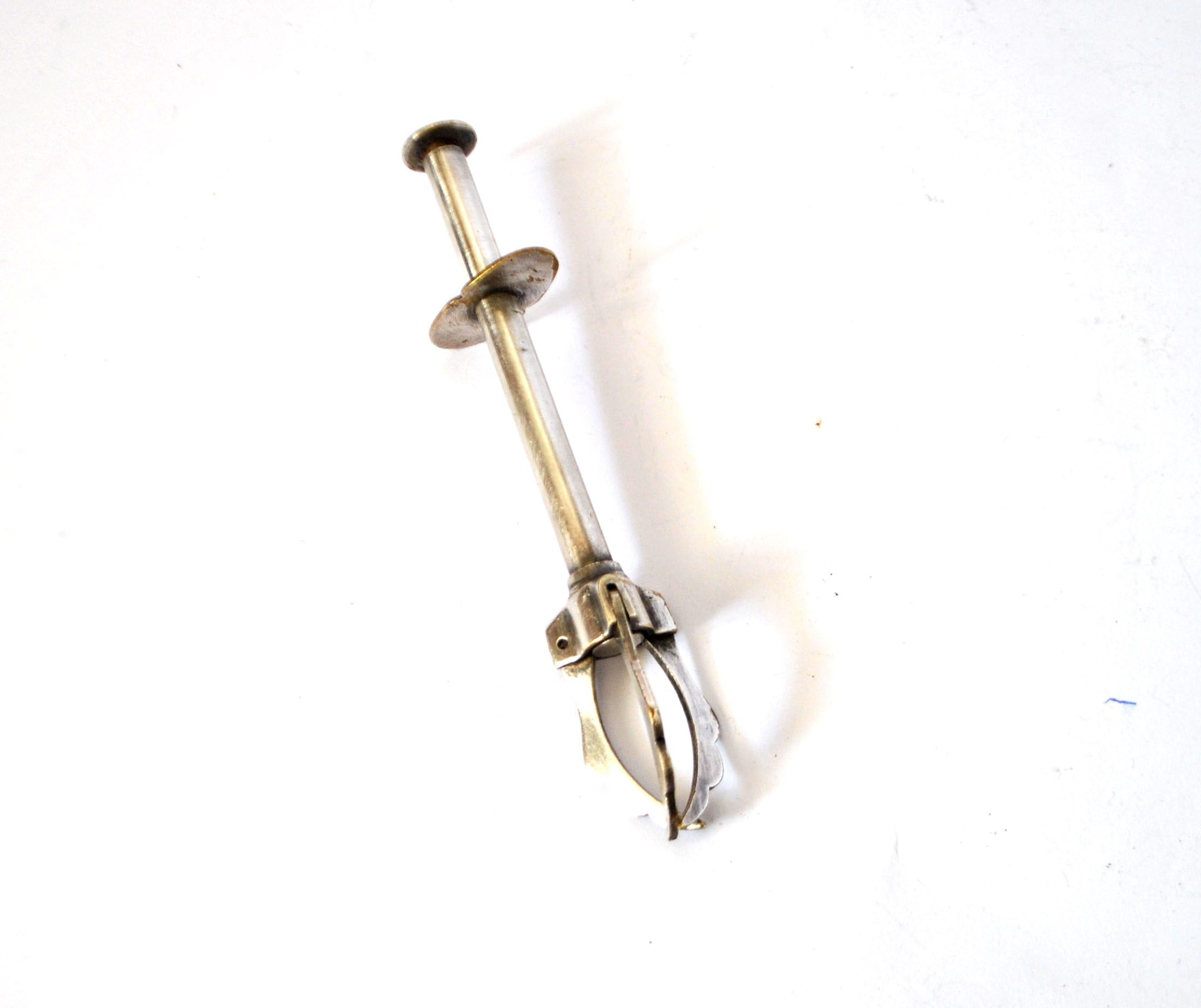 Vintage silver-plated ice sugar tongs "Crab Tongs"