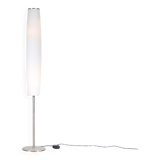 2000s Floor lamp with milk glass shade from the Netherlands