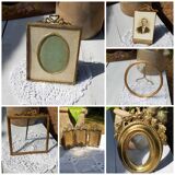 Brass photo frame