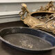 Large planter in gilded bronze Art nouvelles