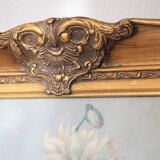 Large oil painting on canvas with golden frame