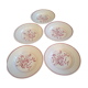Assiettes creuses terre de fer lunéville kg modèle œillet
