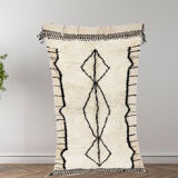 Handmade moroccan berber carpet 200 x 107 cm