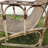 Wicker/rattan armchair