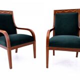 Ensemble de fauteuils, Europe du Nord, vers 1890.