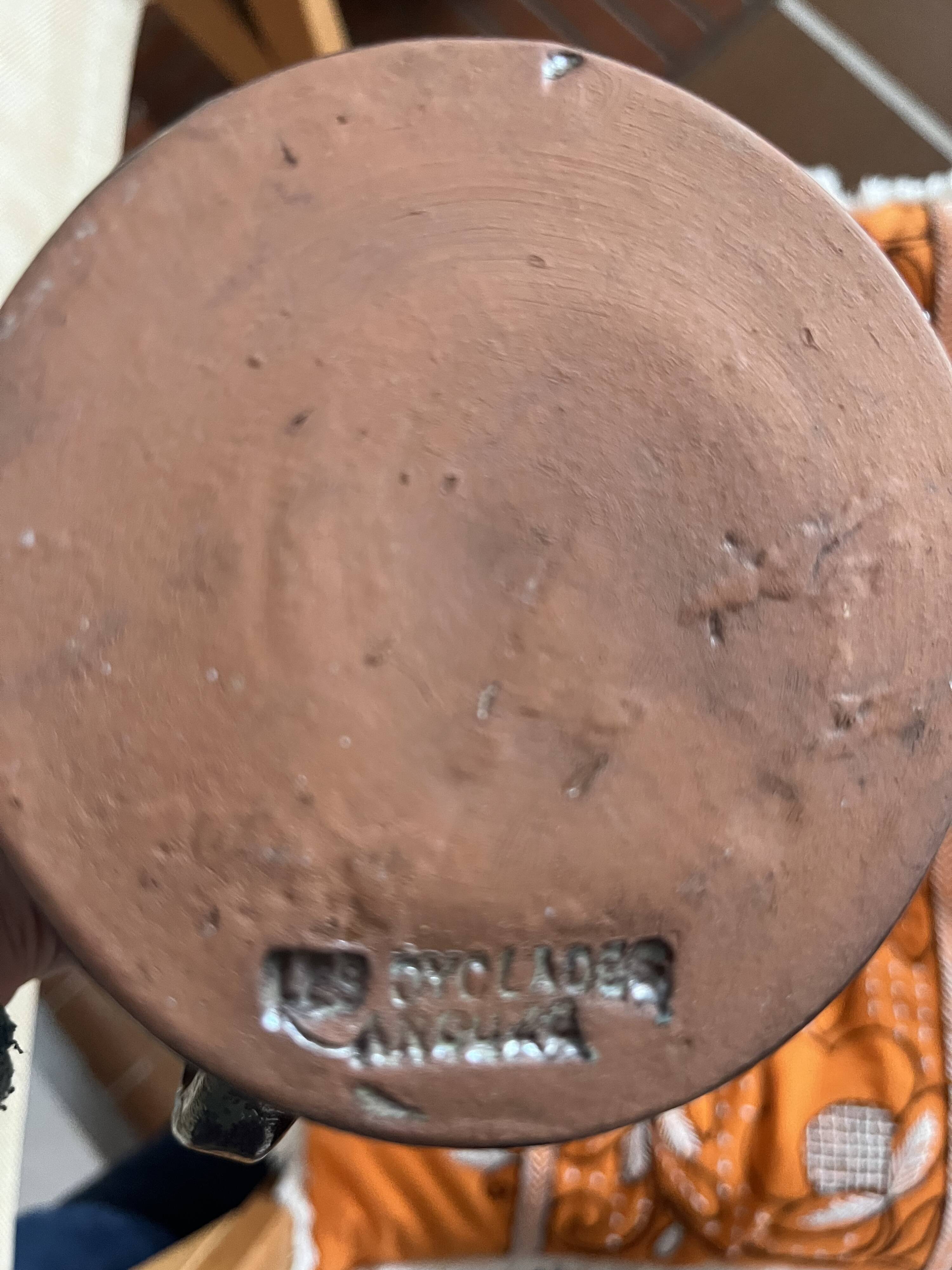 Sixties tealight holder Les Cyclades Anduze