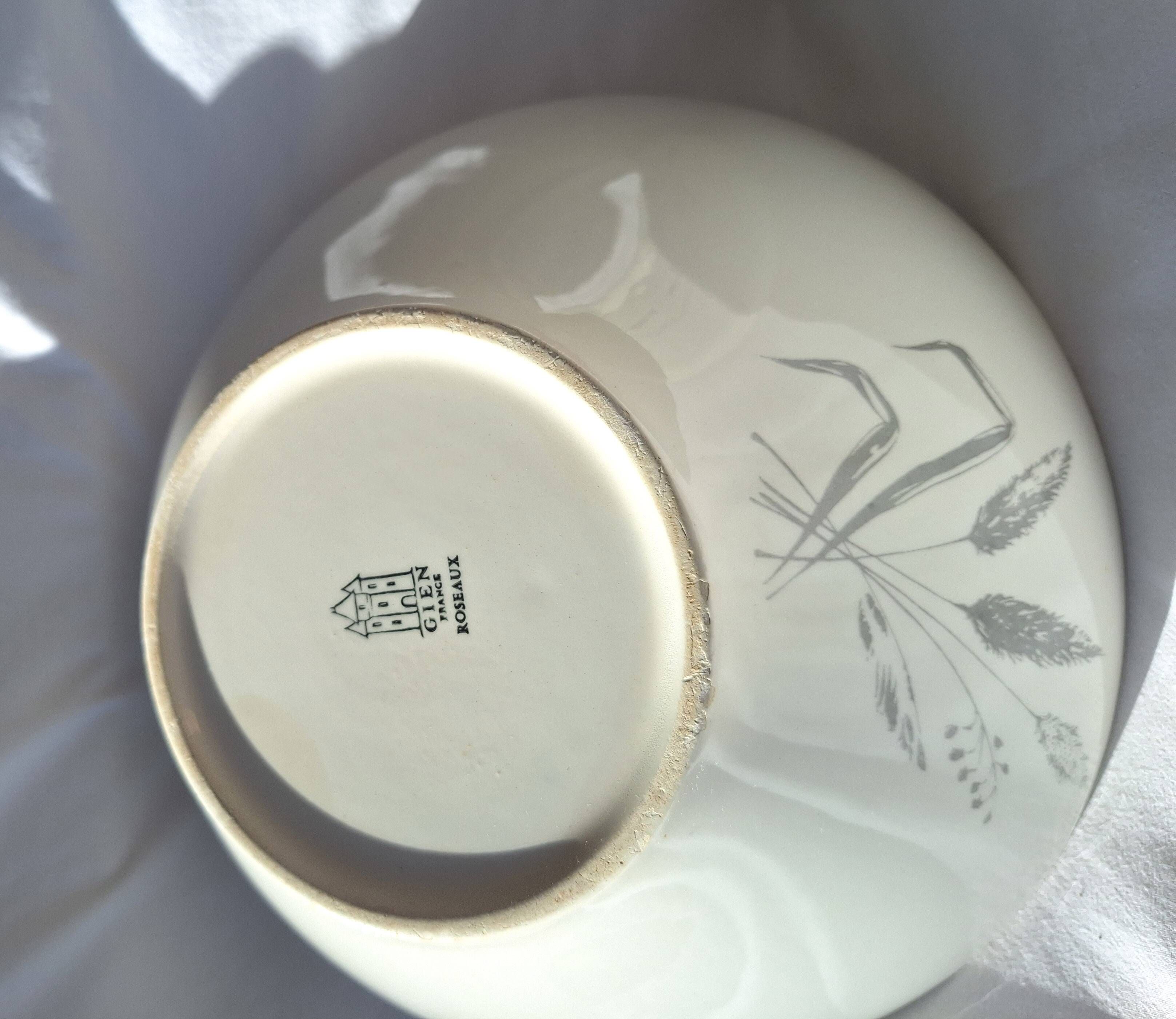 Gien porcelain soup tureen