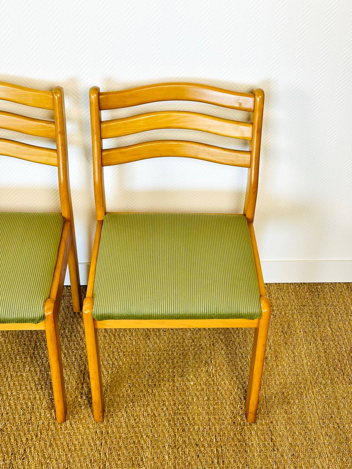 4 vintage Scandinavian chairs from the 1960s