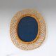 Mid- Century Modern Sunburst Bamboo Mirror, Franco Albini, Italy 1960s