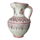 Signed "talavera" ceramic pitcher, Spain, 1950s-60s