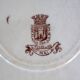 2 ironstone serving dishes Gien model Mai circa 1900
