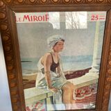 Art Deco wooden frame