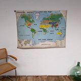 Vintage school map 1969