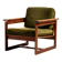 Fauteuil hongrois en hêtre
