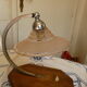 Table lamp or office art deco wooden base