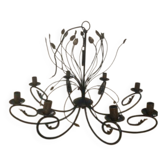 Lustre en fer forgé provençal