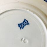 Set of 8 Luneville Mazarin plates
