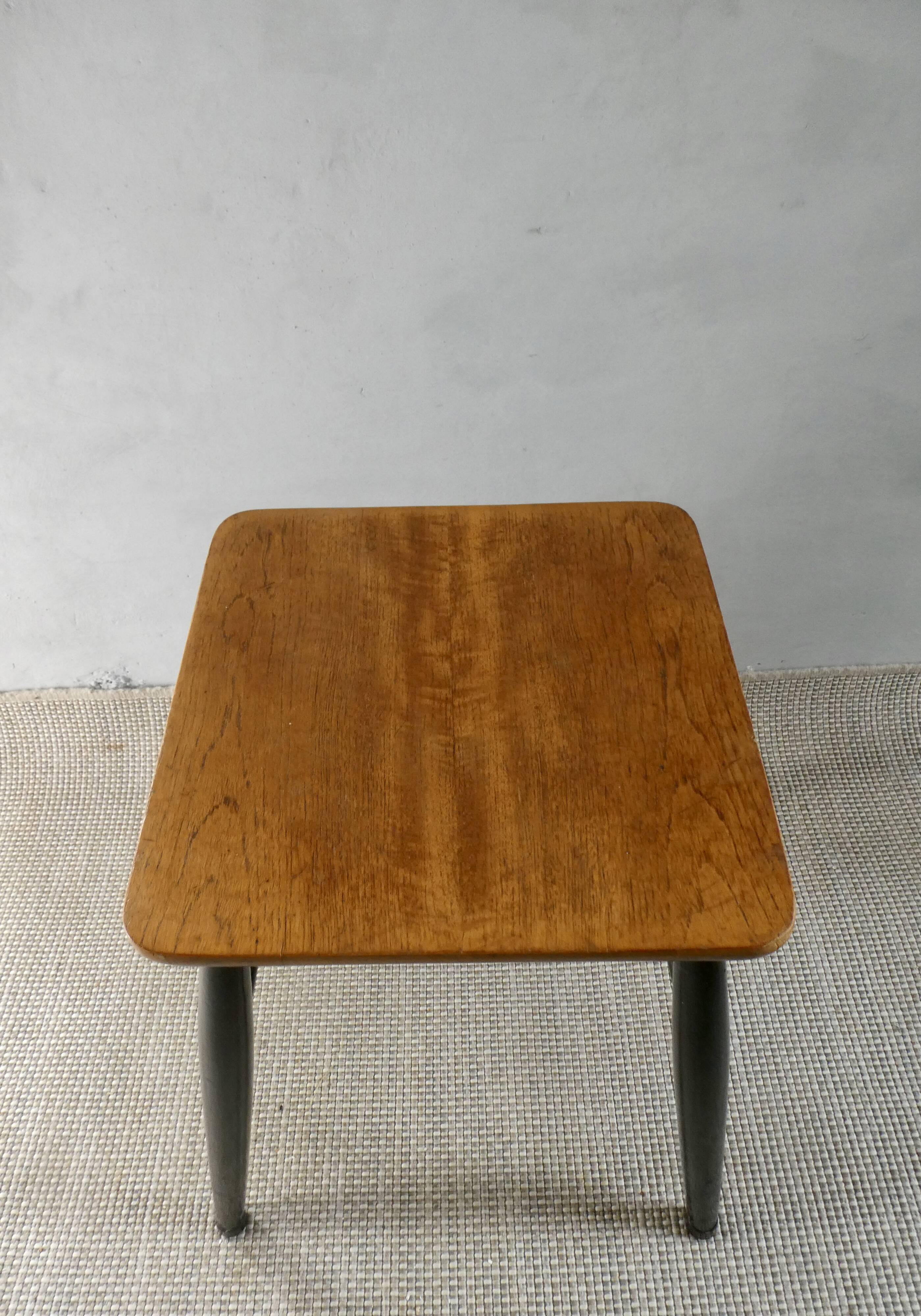Wooden stool by Tapiovaara, 1960s