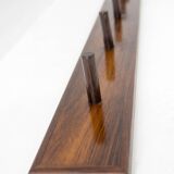 Set of Two Rosewood Wall Hangers, Denmark, 1970s
