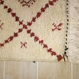 Ancien tapis berbére avec sceau