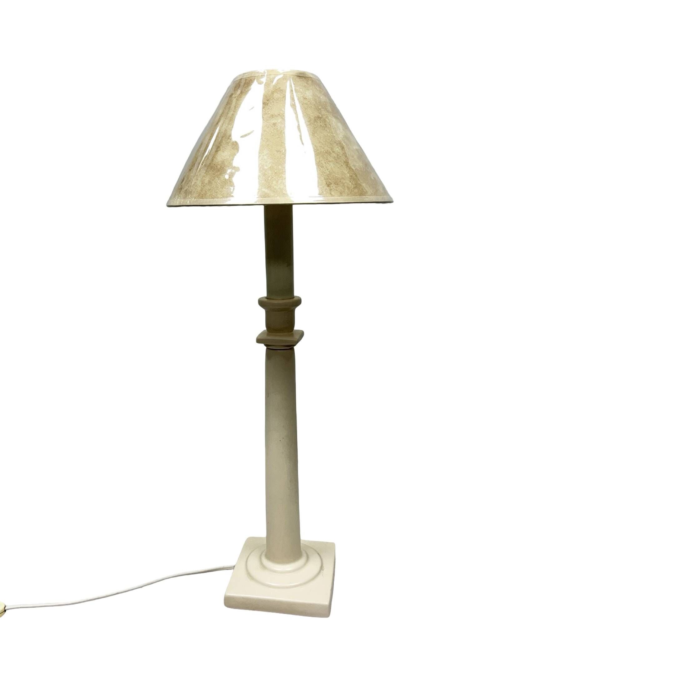 Table lamp by Kostka France (Ref. T 200), ceramic, 1980s, retro vintage