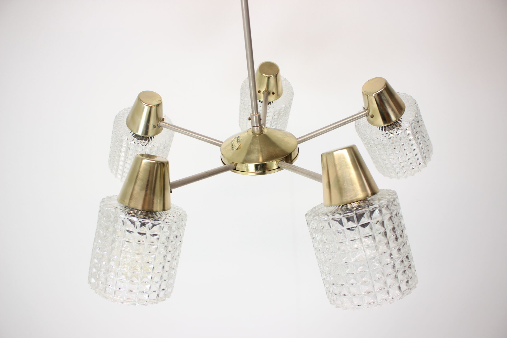 Mid-Century Chandelier / Kamenický Šenov, 1970's