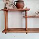 Etagère murale ancienne en bois